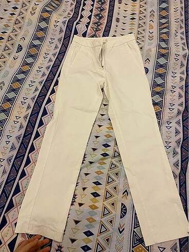 s Beden Mango beyaz pantolon denim