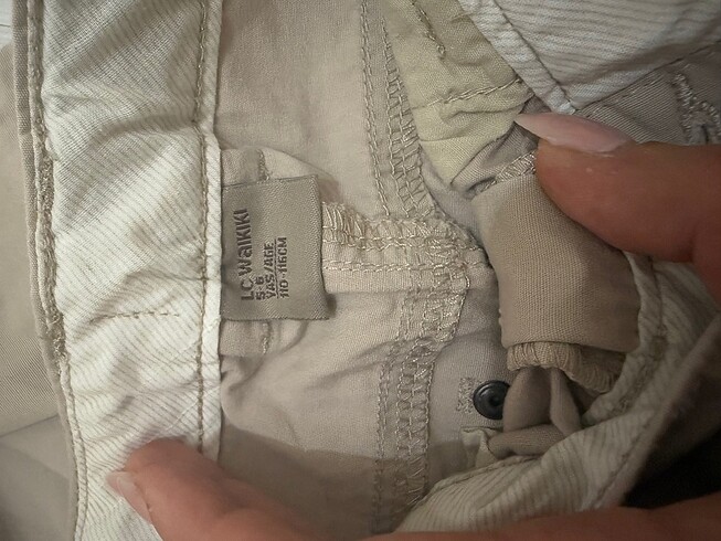 5 Yaş Beden camel Renk Pantolon