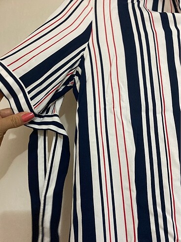 l Beden LC WAIKIKI KOL BAĞLAMA DETAYLI ELBİSE