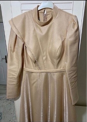 Tuğba tesettür abiye elbise - Görsel 3