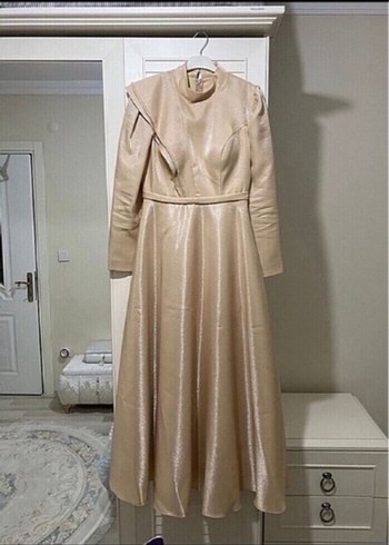 Tuğba tesettür abiye elbise - Görsel 2