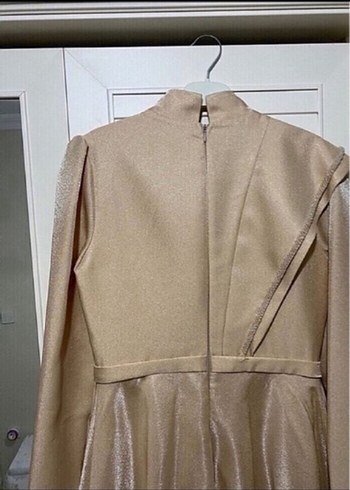 Tuğba tesettür abiye elbise - Görsel 5