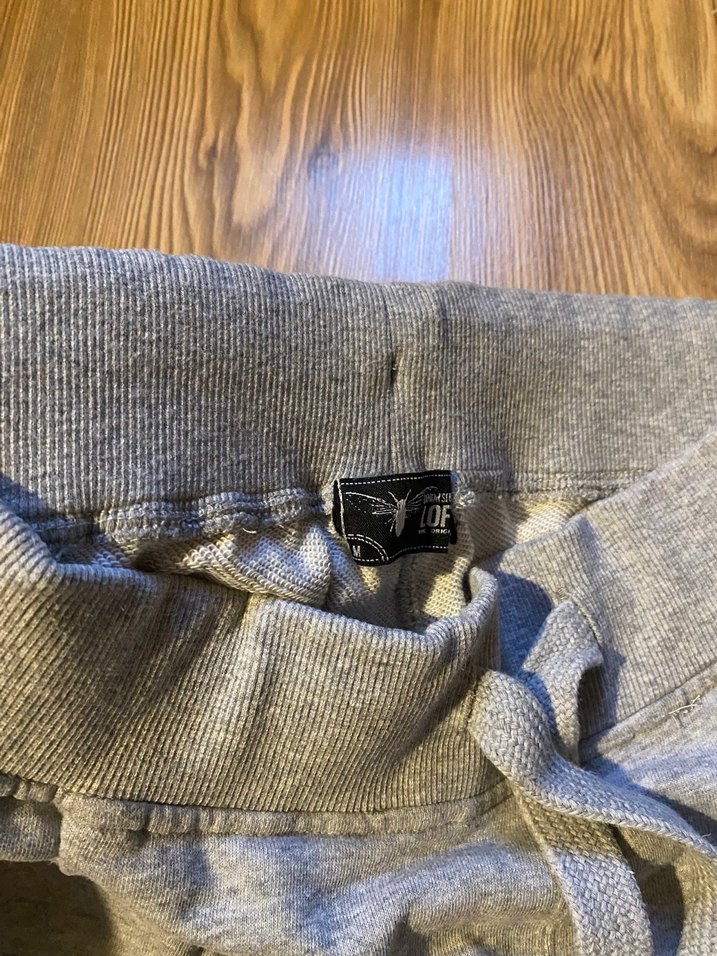 Gri Erkek Spor Eşofman Altı Bol Kesim - Görsel 2