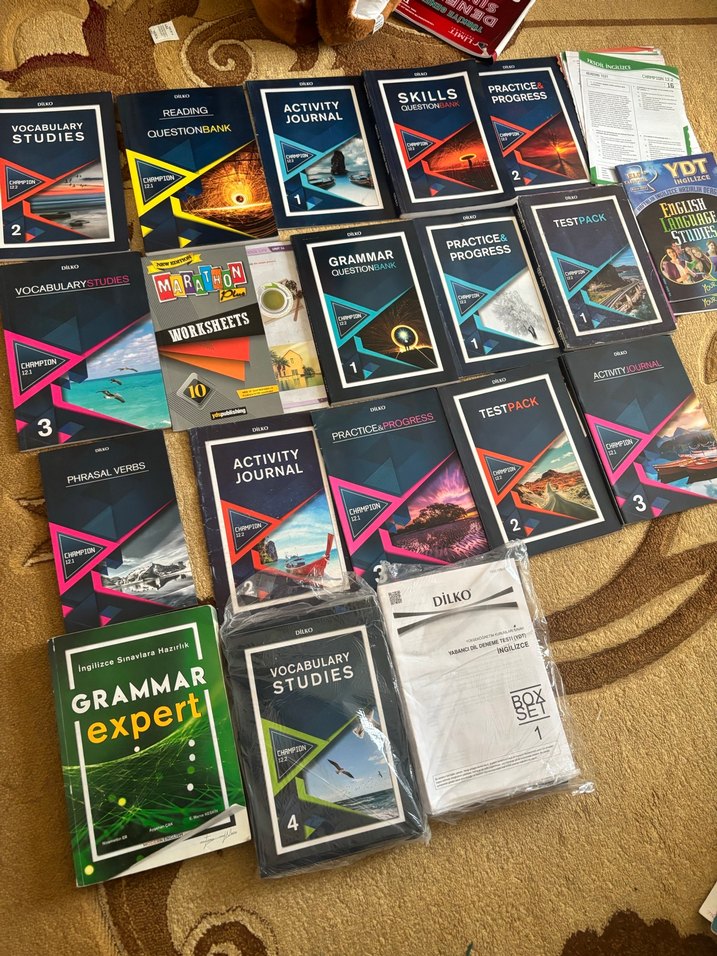 Çeşitli Sınav Hazırlık Kitapları Seti - Görsel 3