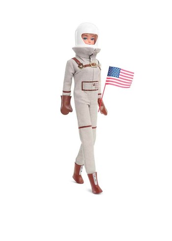 Beden Renk Barbie Astronot 60. Yıl Nostaljik Bebek