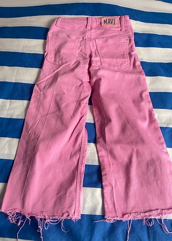 Mavi Fırfırlı Kız Çocuk Elbisesi B&G - Görsel 10