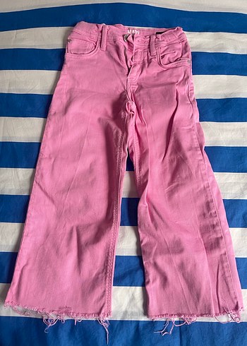 Mavi Fırfırlı Kız Çocuk Elbisesi B&G - Görsel 6