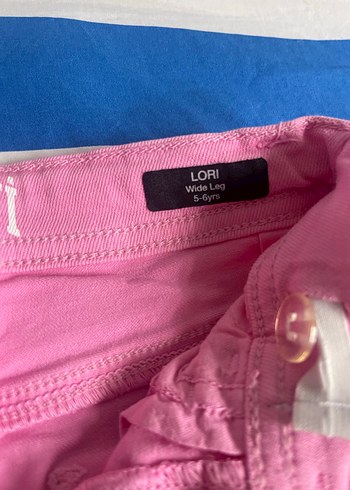 Mavi Fırfırlı Kız Çocuk Elbisesi B&G - Görsel 9