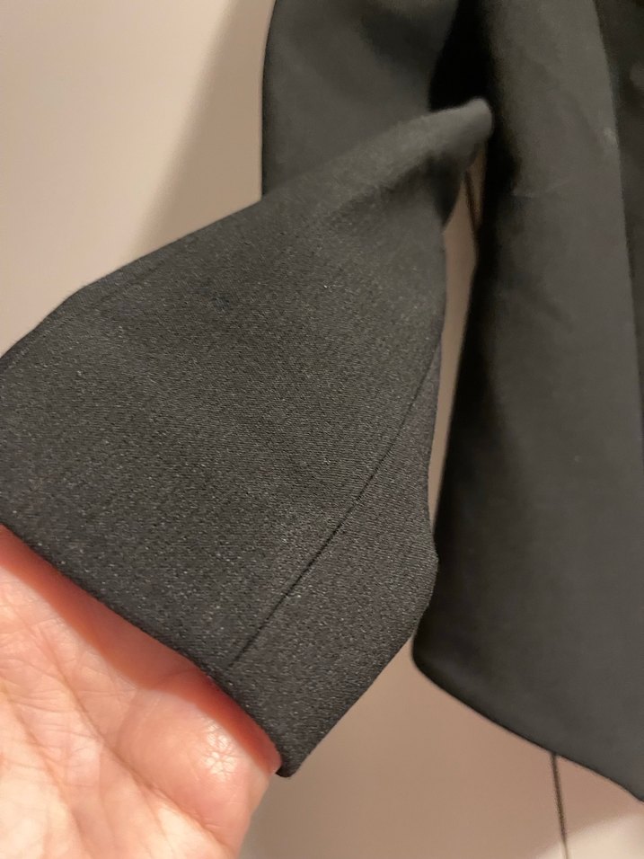 Düğmeli Siyah Kadın Blazer Ceket love my body marka - Görsel 3