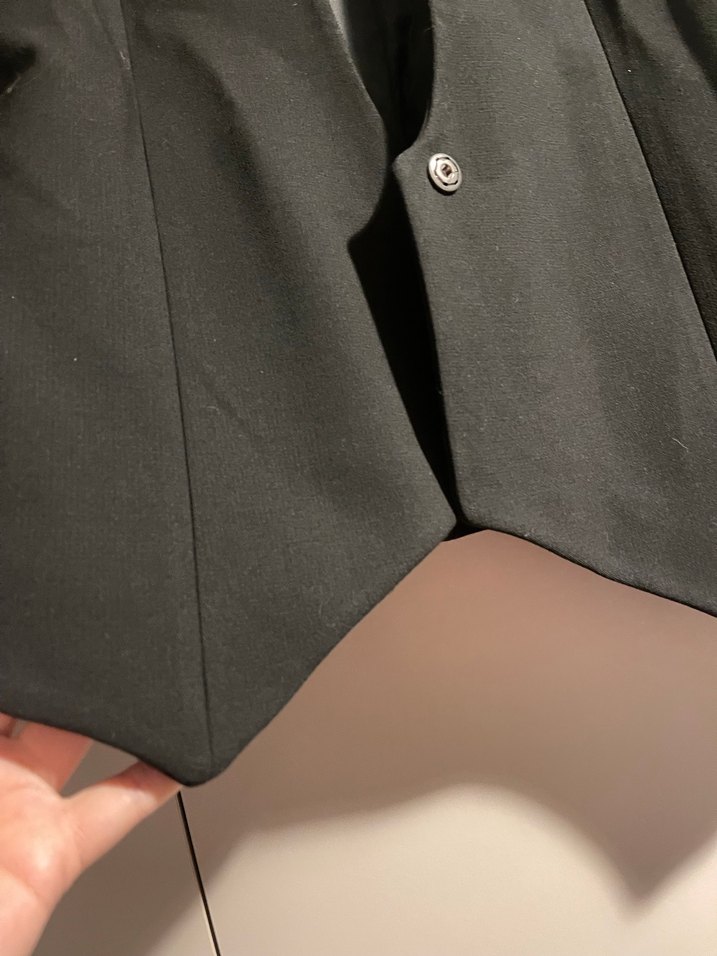 Düğmeli Siyah Kadın Blazer Ceket love my body marka - Görsel 5