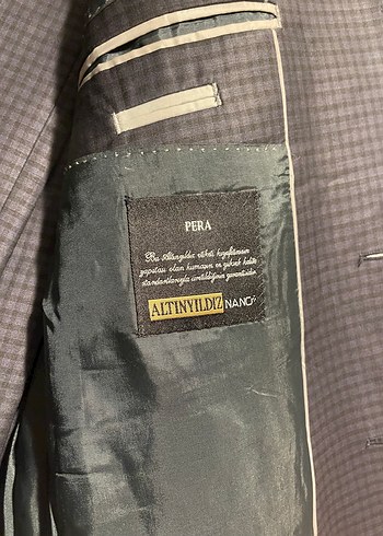 Düğmeli Gri Erkek Takım Elbise Ceket
ALTINYILDIZ - Görsel 5