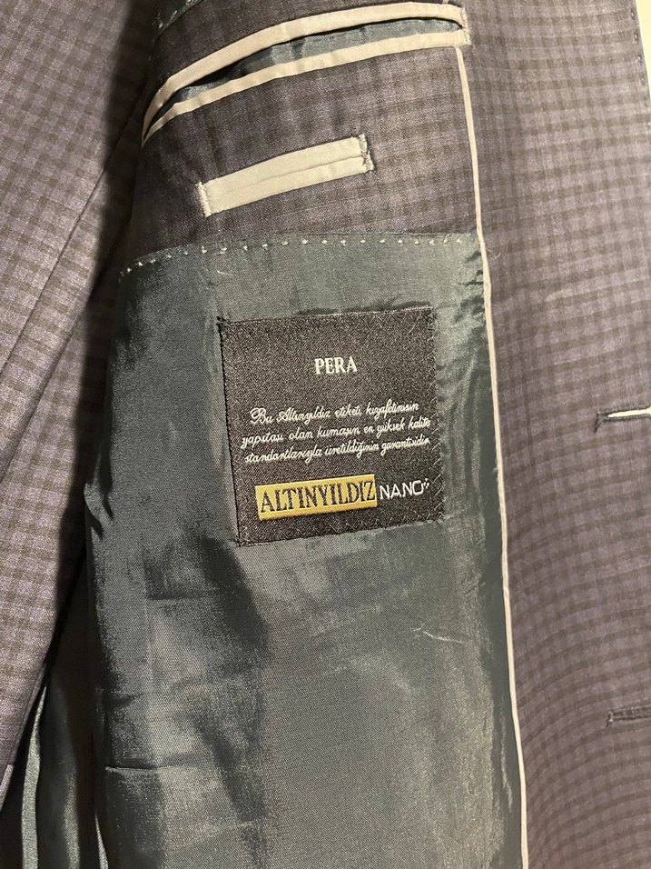 Düğmeli Gri Erkek Takım Elbise Ceket
ALTINYILDIZ - Görsel 5