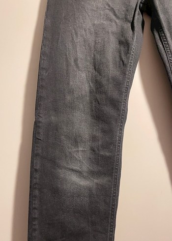 Gri Erkek Denim Pantolon 13-14 yaş - Görsel 2