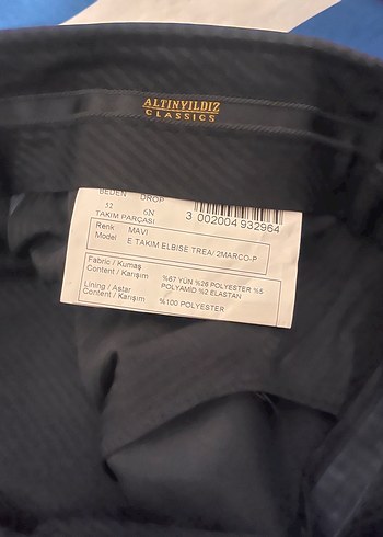 Erkek Klasik Kesim Gri Takım Elbise Ceketi - Görsel 6