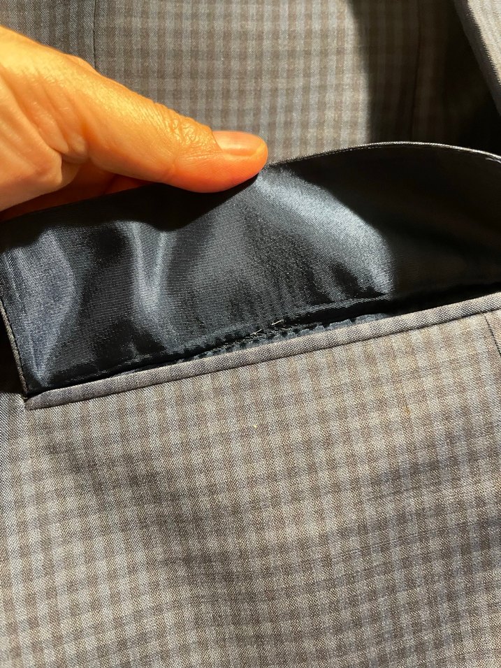 Erkek Klasik Kesim Gri Takım Elbise Ceketi - Görsel 3