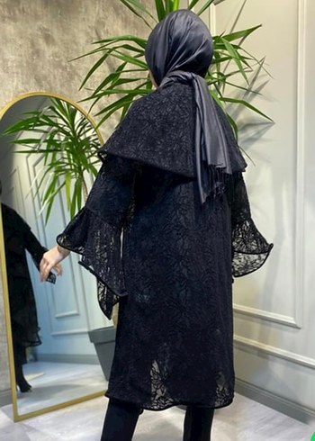 Diğer Siyah Gotik Uzun Kadın Elbise