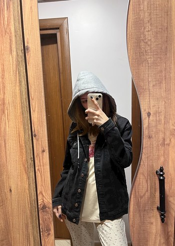 Mavi Jeans Denim Ceket Kapüşonlu