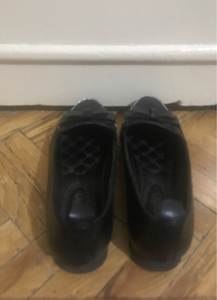 36 Beden Siyah Loafer