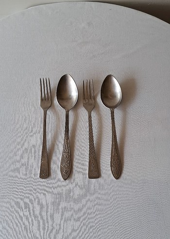 1980 Moskova Olimpiyatlarında Sporcuların Kullandığı Kaşık Çatal - Görsel 2