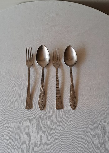 1980 Moskova Olimpiyatlarında Sporcuların Kullandığı Kaşık Çatal - Görsel 13