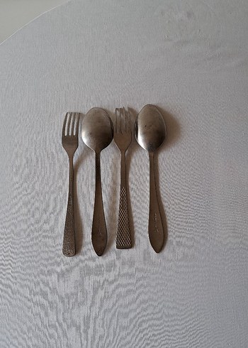 1980 Moskova Olimpiyatlarında Sporcuların Kullandığı Kaşık Çatal - Görsel 10