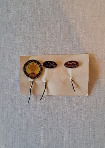 Eskilerden Jawa Motorsiklet Rozetleri - Görsel 13