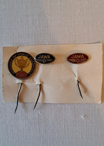 Eskilerden Jawa Motorsiklet Rozetleri - Görsel 10
