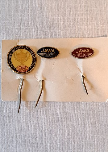 Eskilerden Jawa Motorsiklet Rozetleri - Görsel 2