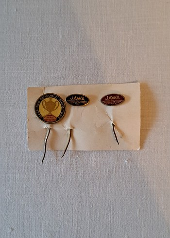 Eskilerden Jawa Motorsiklet Rozetleri - Görsel 8