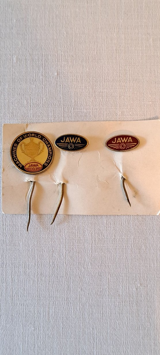 Eskilerden Jawa Motorsiklet Rozetleri - Görsel 2