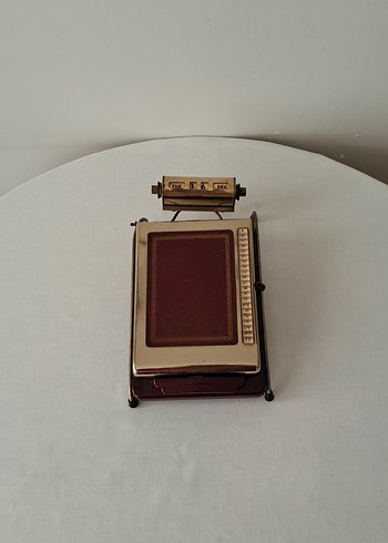 Antika Amerikan Malı Fihrist Sarı Akşamlar Pirinçtir - Görsel 14