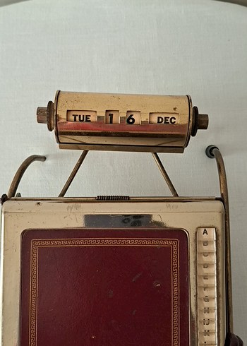 Antika Amerikan Malı Fihrist Sarı Akşamlar Pirinçtir - Görsel 3