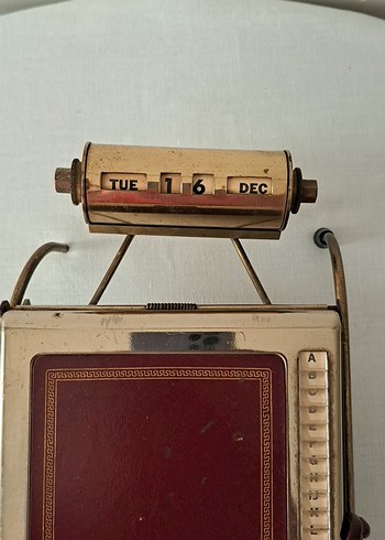 Antika Amerikan Malı Fihrist Sarı Akşamlar Pirinçtir - Görsel 5