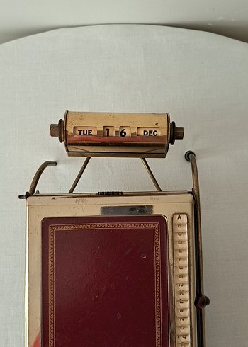 Antika Amerikan Malı Fihrist Sarı Akşamlar Pirinçtir - Görsel 6