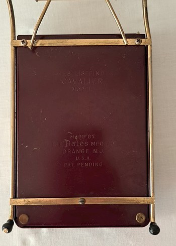 Antika Amerikan Malı Fihrist Sarı Akşamlar Pirinçtir - Görsel 19