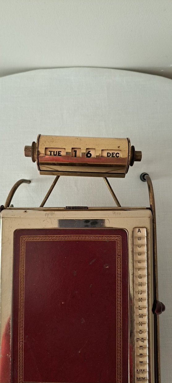 Antika Amerikan Malı Fihrist Sarı Akşamlar Pirinçtir - Görsel 5