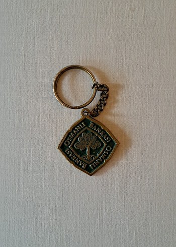 Yeşil Osmanlı Bankası Anahtarlık