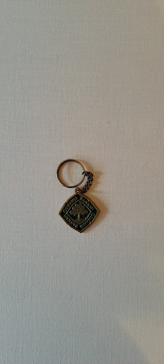 Yeşil Osmanlı Bankası Anahtarlık - Görsel 4
