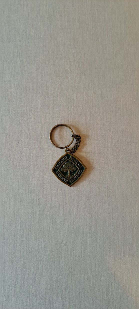 Yeşil Osmanlı Bankası Anahtarlık - Görsel 2