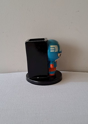 Miniso Kaptan Amerika Figür Kalem Kutu - Görsel 8