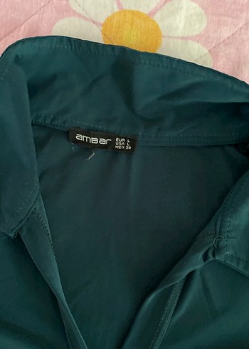 Siyah Kadın Düğmeli Uzun Kollu Bluz - Görsel 4