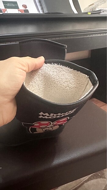 31 Beden siyah Renk Yağmur botu