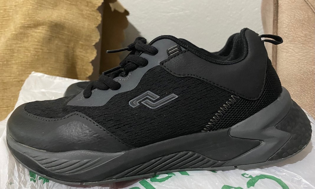 Siyah kadın Spor Ayakkabı Bağcıklı - Görsel 2