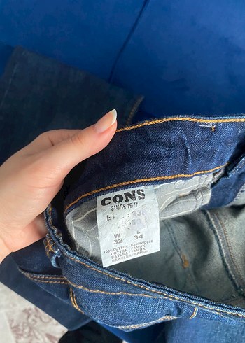 Erkek Lacivert Normal Boy Kot Pantolon - Görsel 4