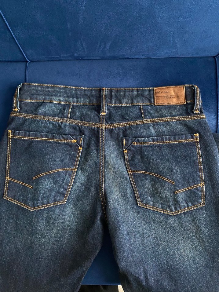 Erkek Lacivert Normal Boy Kot Pantolon - Görsel 3