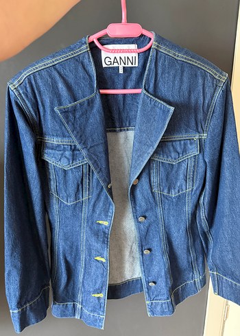 Vakkorama Ganni Mavi Denim Ceket