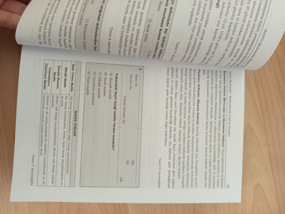 KPSS Muhasebe Soruları Kitabı RASYO KPSS A GRUBU 4T - Görsel 2