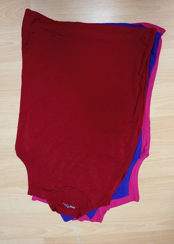 Renkli bluz 3'lü Paket body - Görsel 7