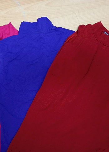 Renkli bluz 3'lü Paket body - Görsel 2