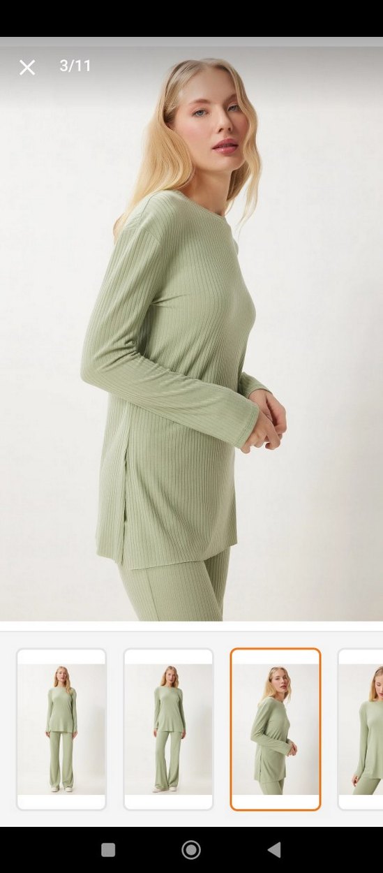 Kadın Pastel Yeşil takım - Görsel 2